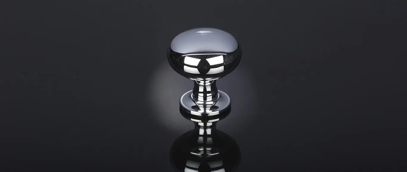 Flattened ball knob by Frank Allart