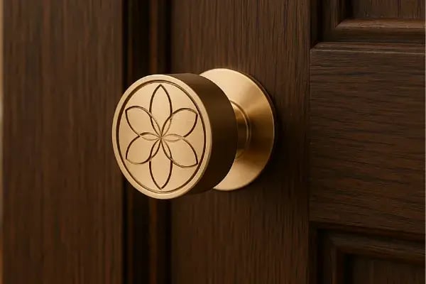 Gold-Knob