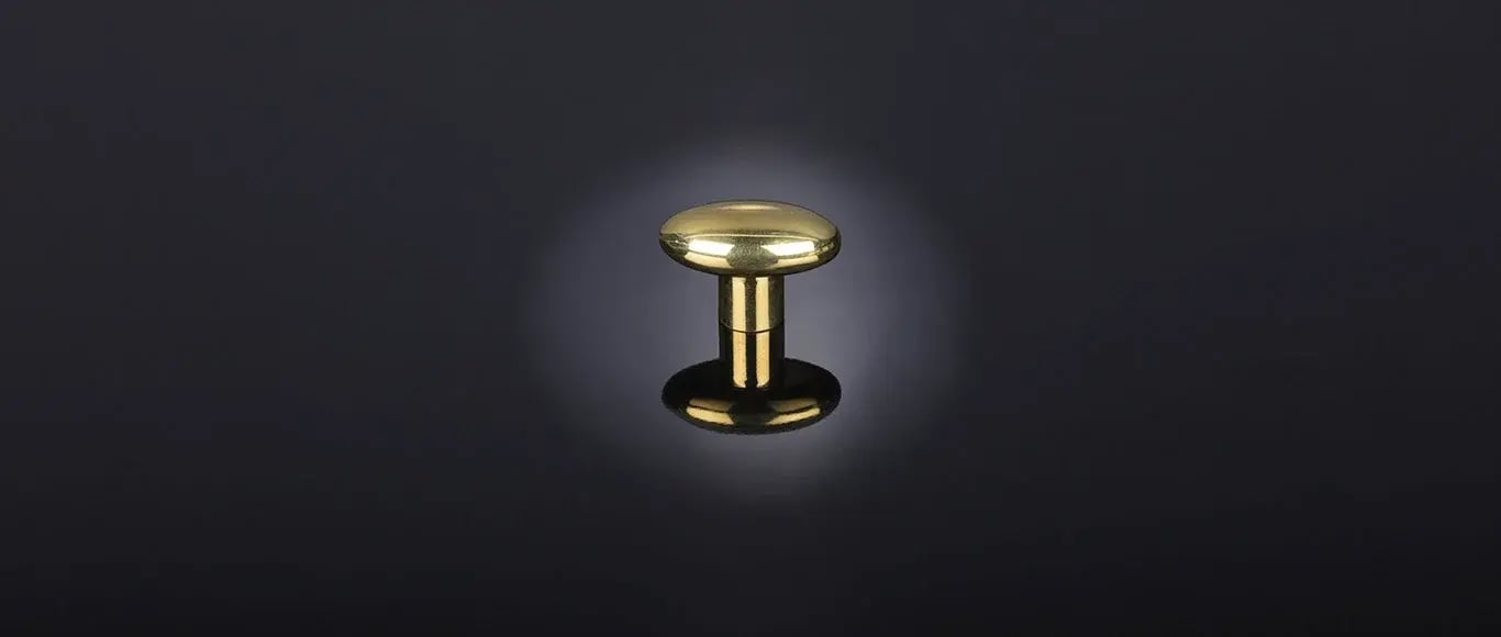 Oval cabinet knob or turn by Frank Allart