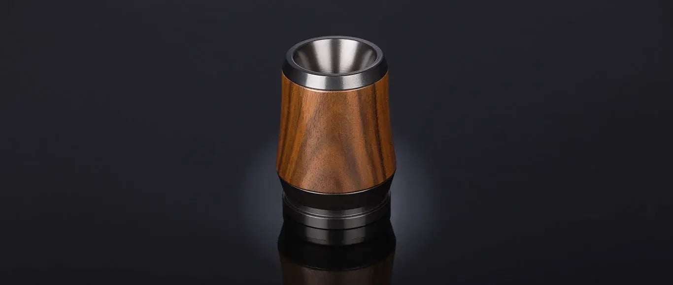 Woldon designed walnut and bronze knob by Opitome