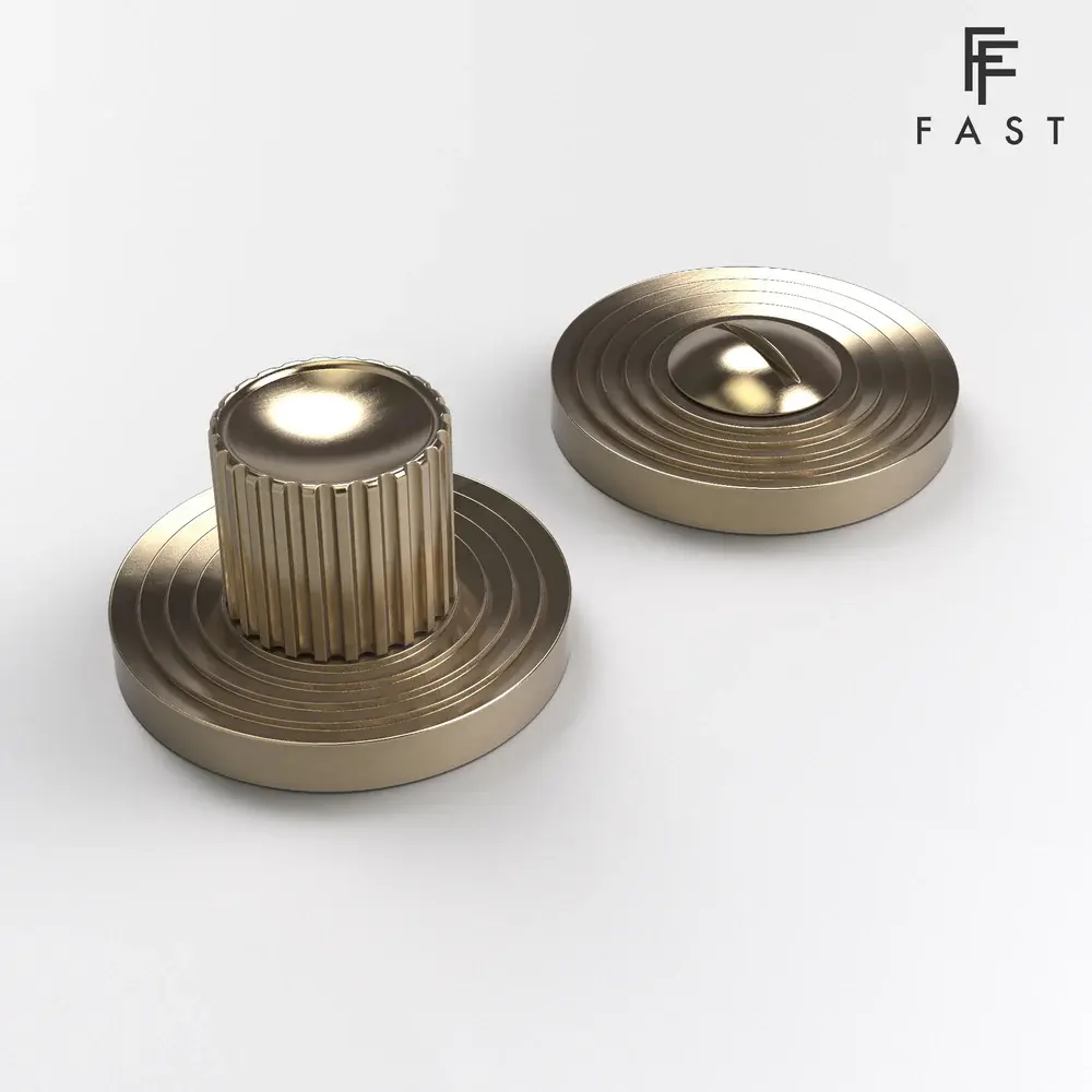 Premium brass door handle details with textured knob and circular backplate showcasing fine finish and modern hardware design.